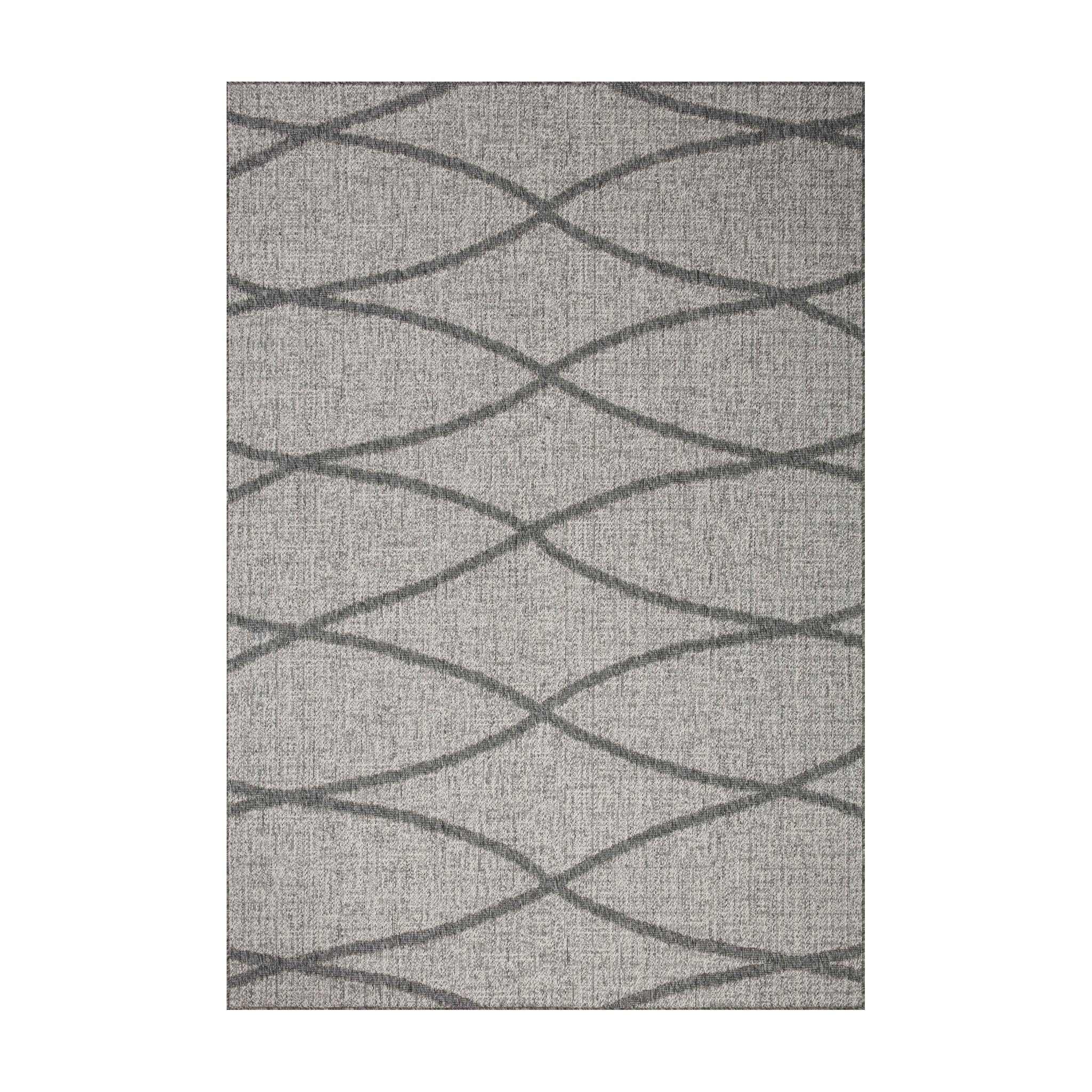 Loloi Rainier Dove / Grey Rug RUGS - synthetic Loloi 18" x 18"