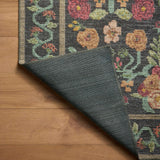 Rifle Paper Co. x Loloi Rosa Black Sample Rug RUGS - synthetic Loloi