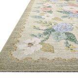 Rifle Paper Co. x Loloi Rosa Antique Rose Cream Rug 0-RUGS-patterned Loloi