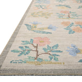 Rifle Paper Co. x Loloi Rosa Hawthorne Cream Rug 0-RUGS-patterned Loloi