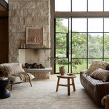 Loloi Raven Dove / Ivory Rug 0-RUGS - wool Loloi