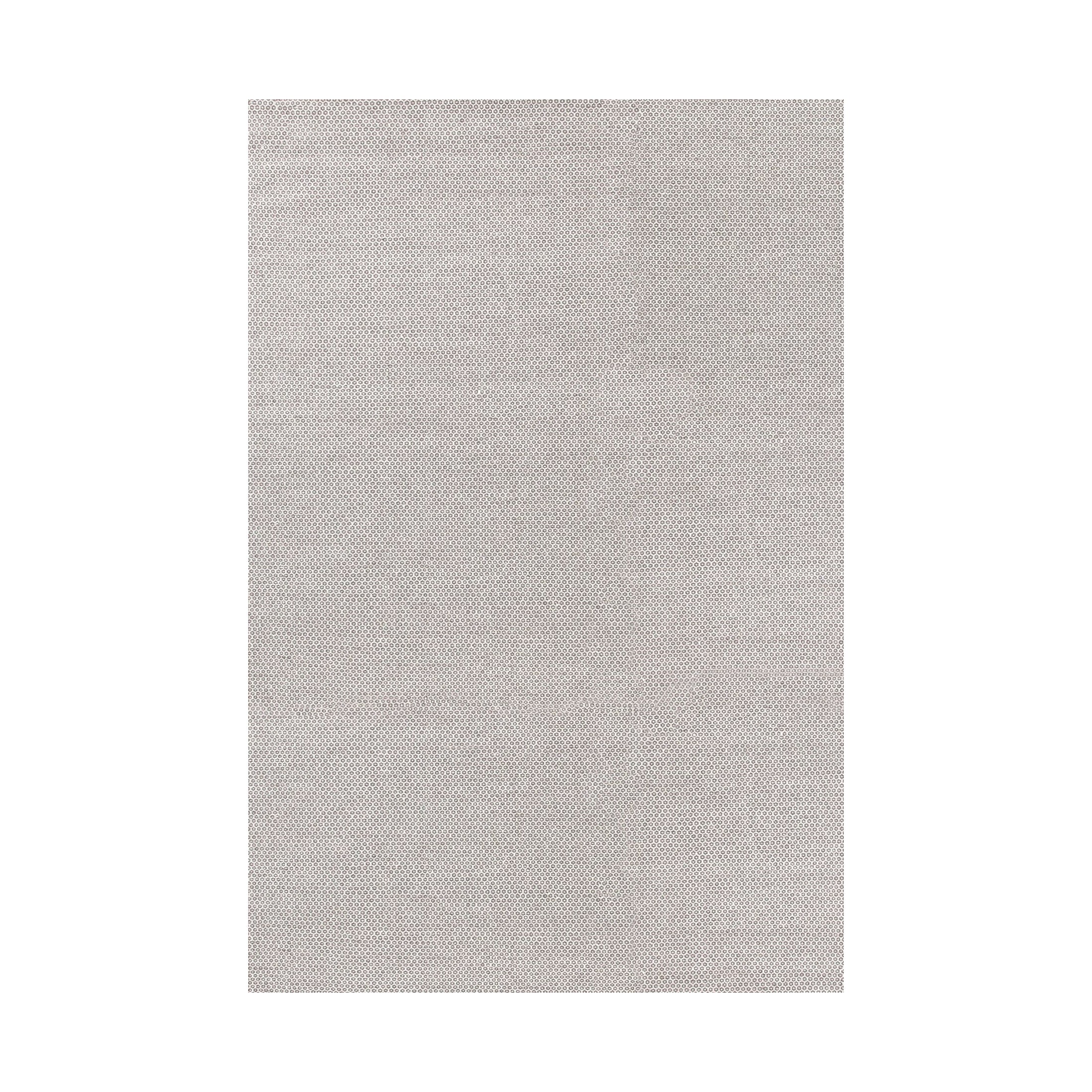 Honeycomb Handwoven Wool Rug, Ivory/Grey 2' x 3'