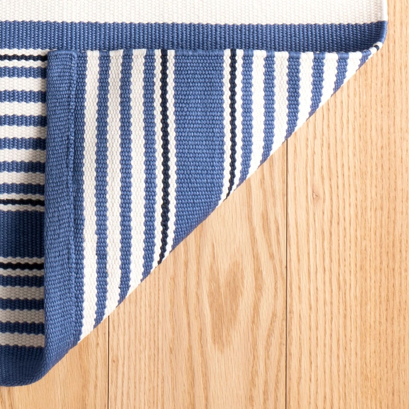 Rugby Stripe Handwoven Indoor/Outdoor Rug RUGS - synthetic Dash & Albert