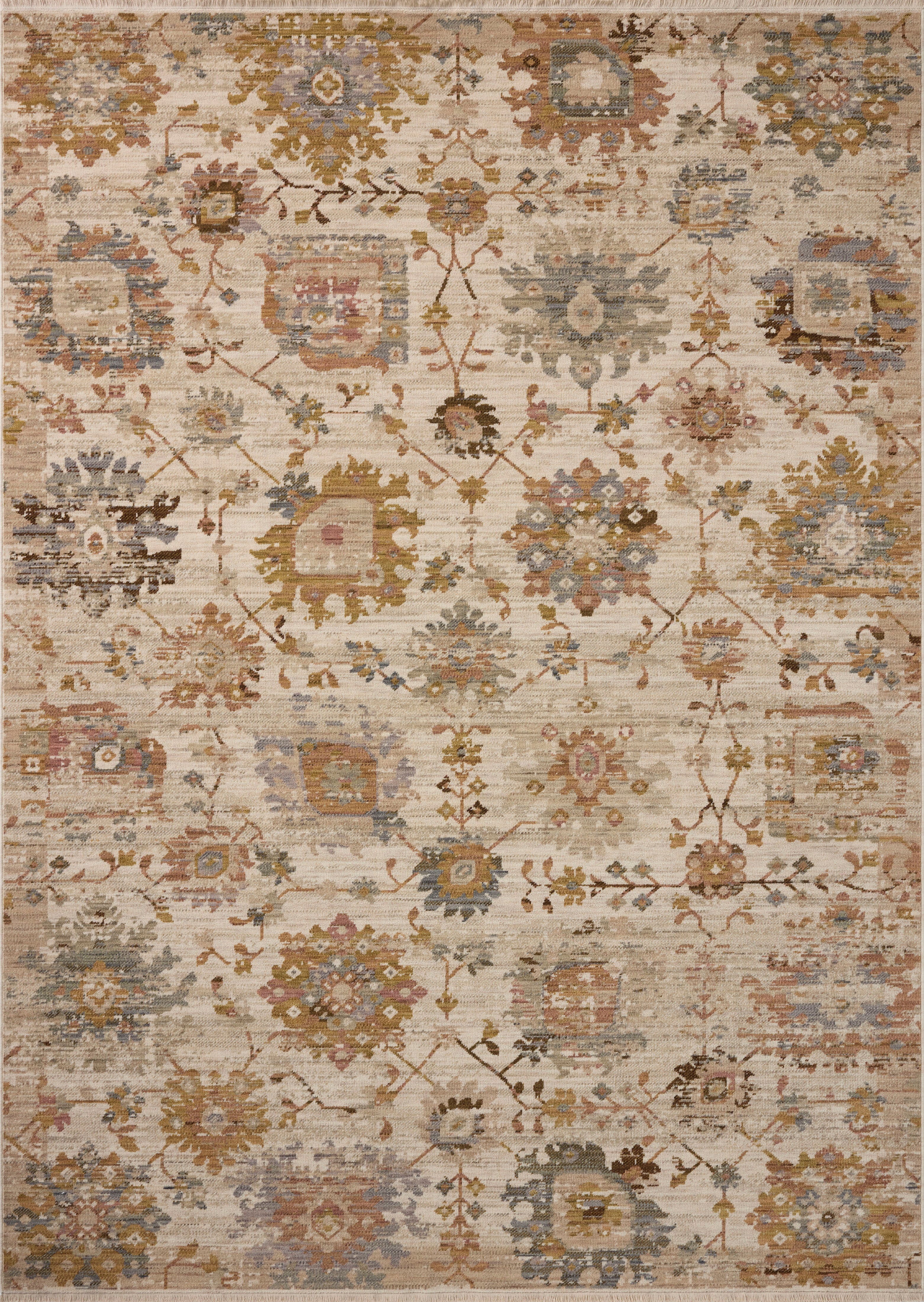 Loloi Reign Ivory / Multi Rug RUGS - wool Loloi