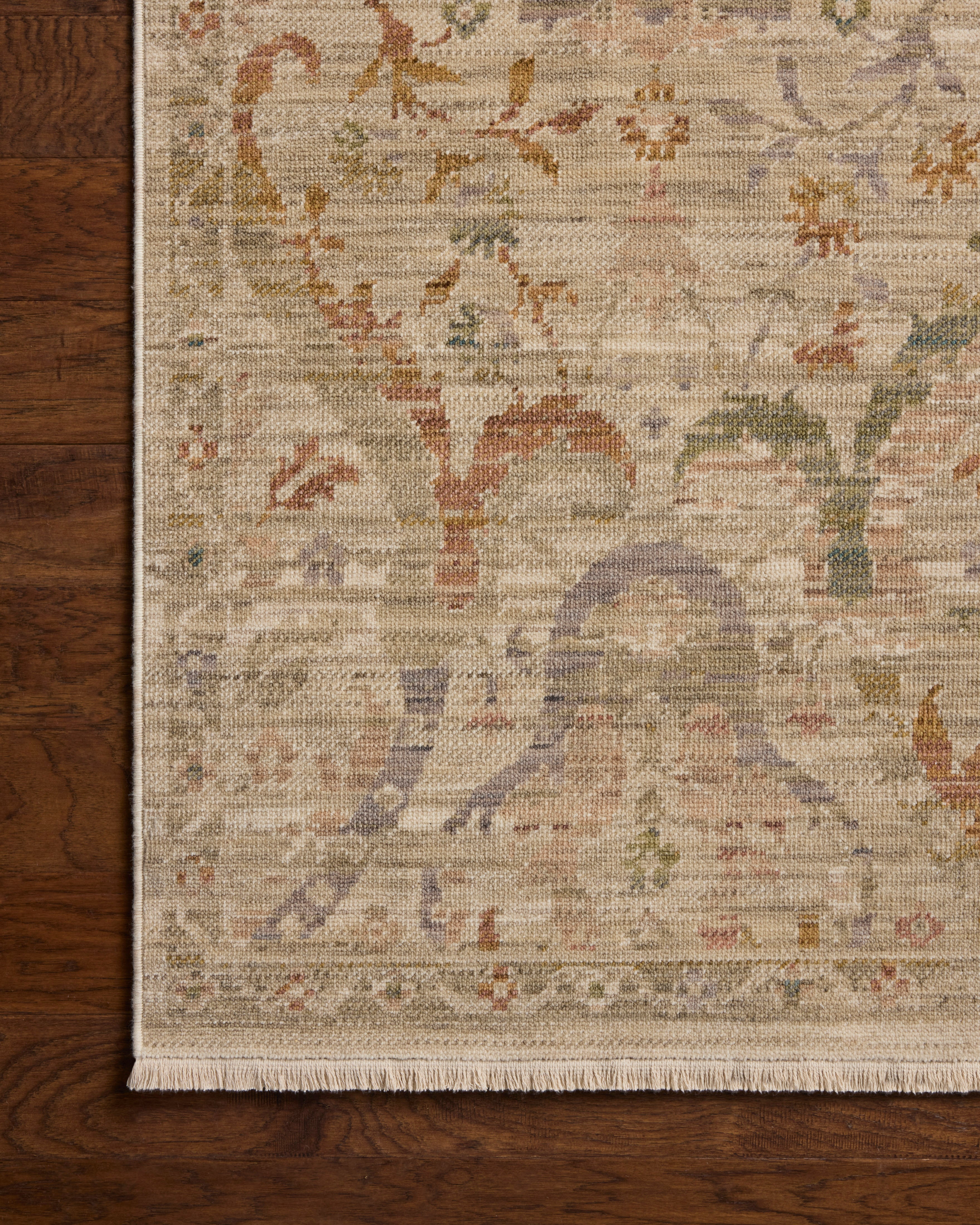 Loloi Reign Fog / Multi Rug RUGS - wool Loloi 18" x 18"