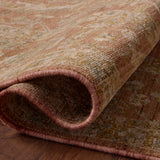 Loloi Reign Terracotta / Sky Rug RUGS - wool Loloi