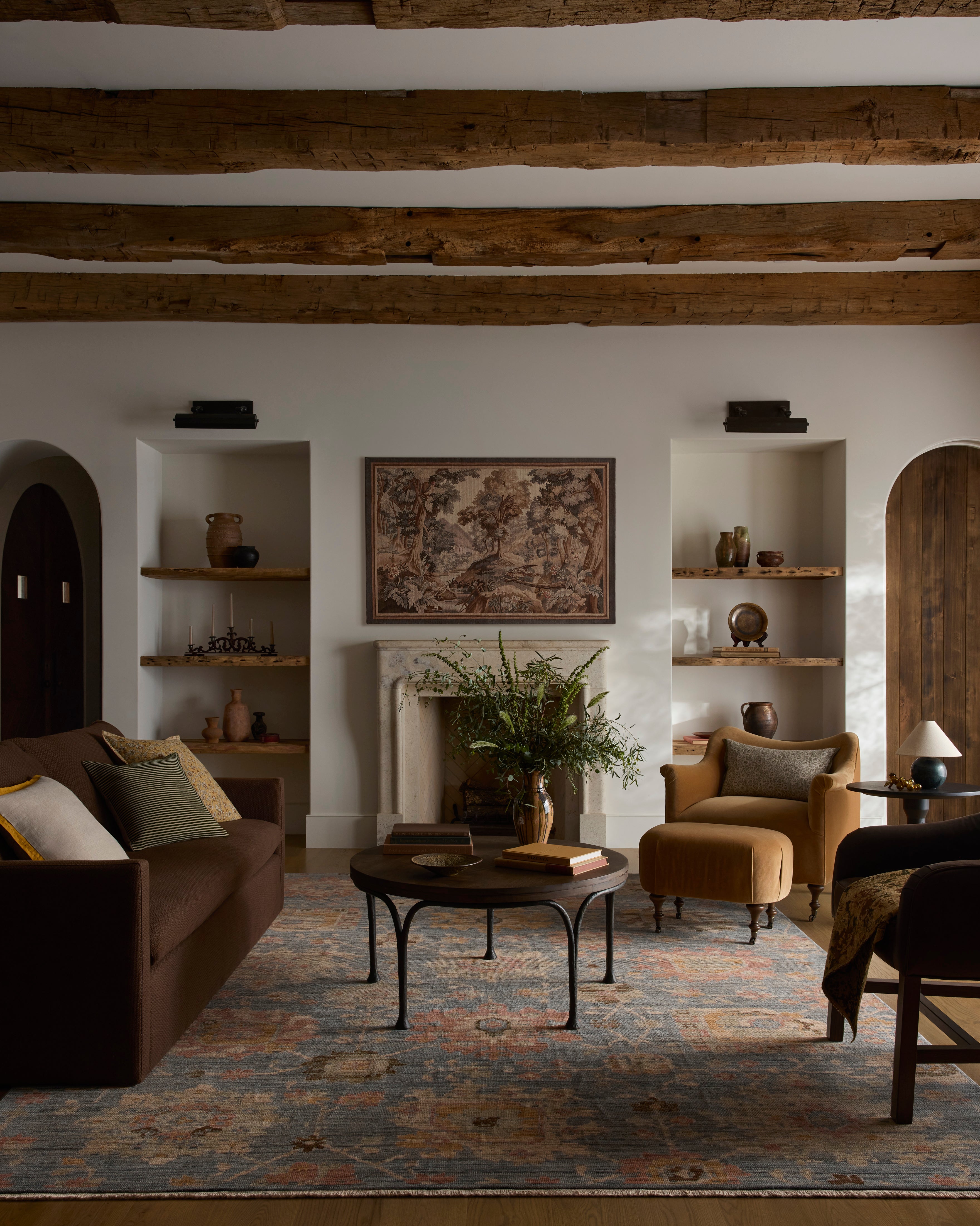Loloi Reign Denim / Multi Rug RUGS - wool Loloi