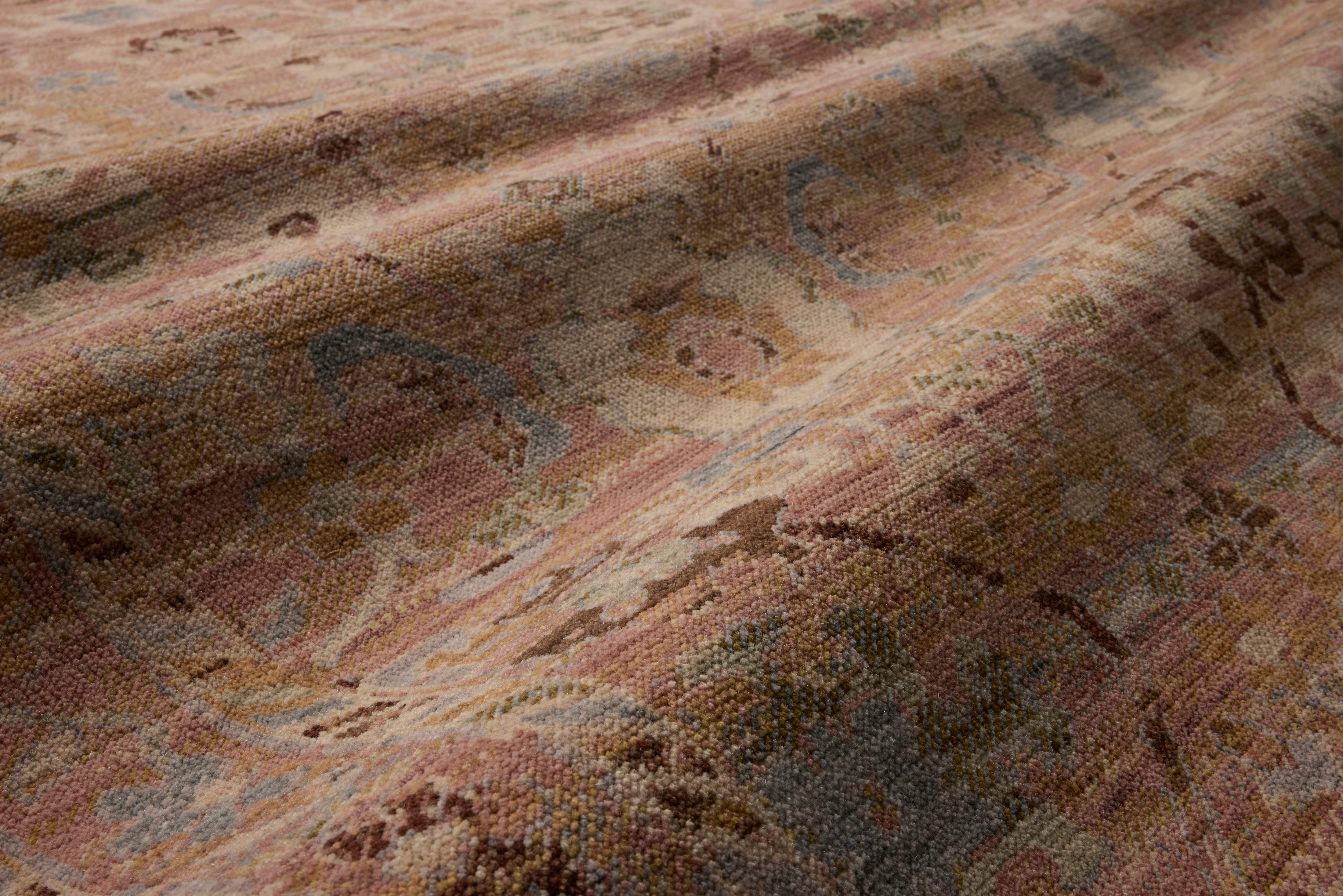 Loloi Reign Pink / Multi Rug RUGS - wool Loloi