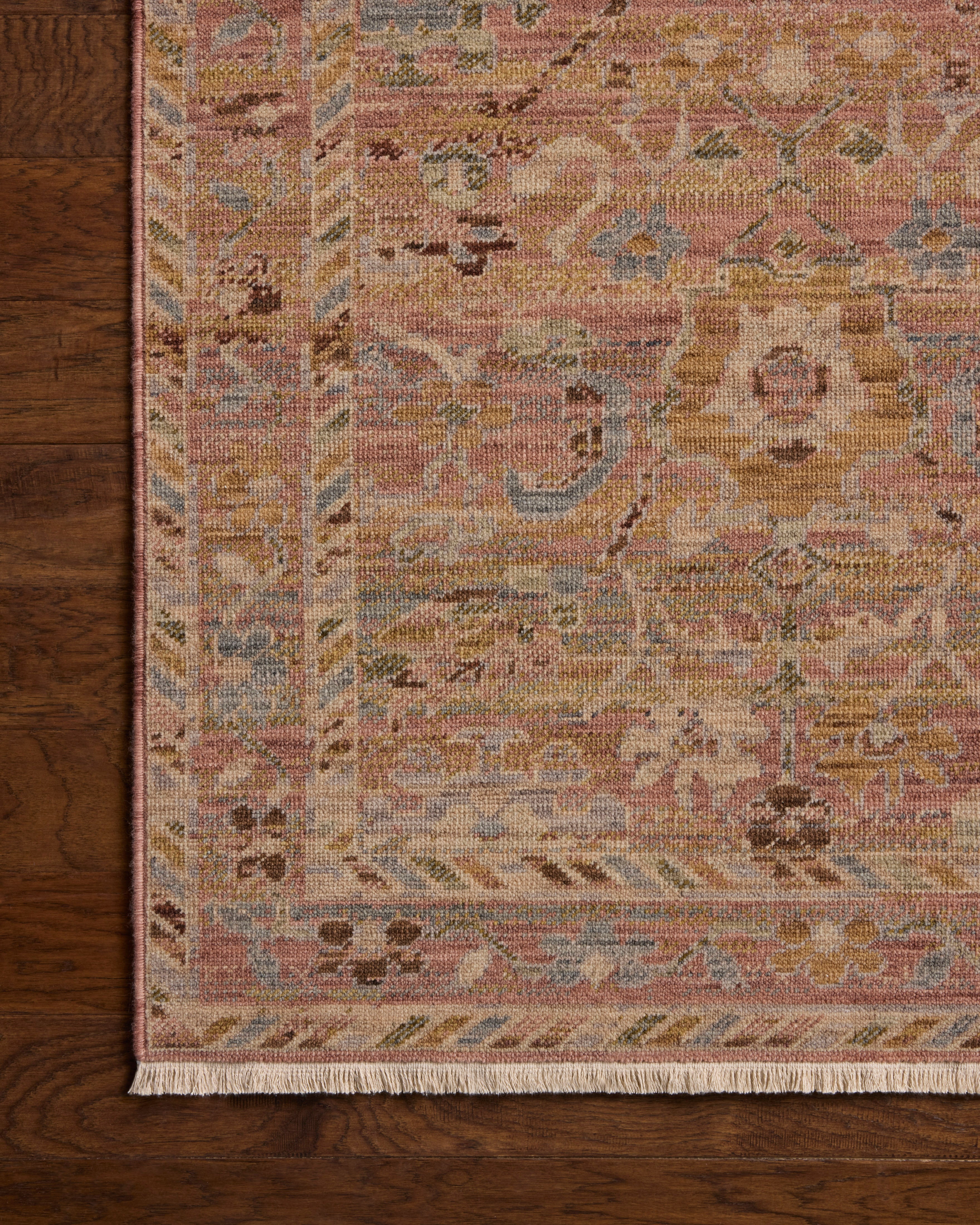 Loloi Reign Pink / Multi Rug RUGS - wool Loloi