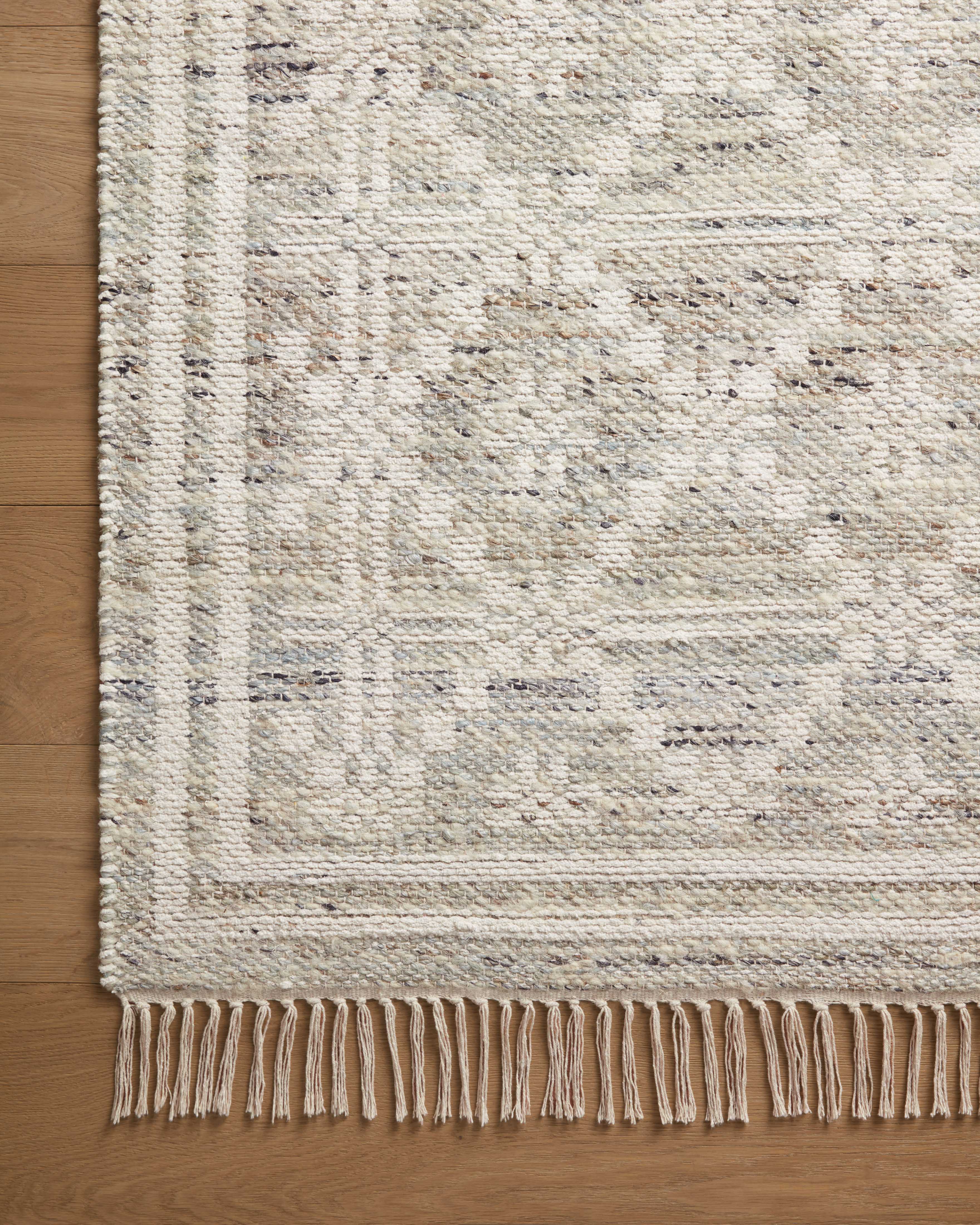 Angela Rose x Loloi Rivers Lagoon / Ivory Rug 0-RUGS-patterned Loloi