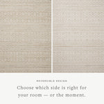 Angela Rose x Loloi Rivers Sand / Ivory Rug 0-RUGS-patterned Loloi