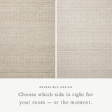 Angela Rose x Loloi Rivers Sand / Ivory Rug 0-RUGS-patterned Loloi