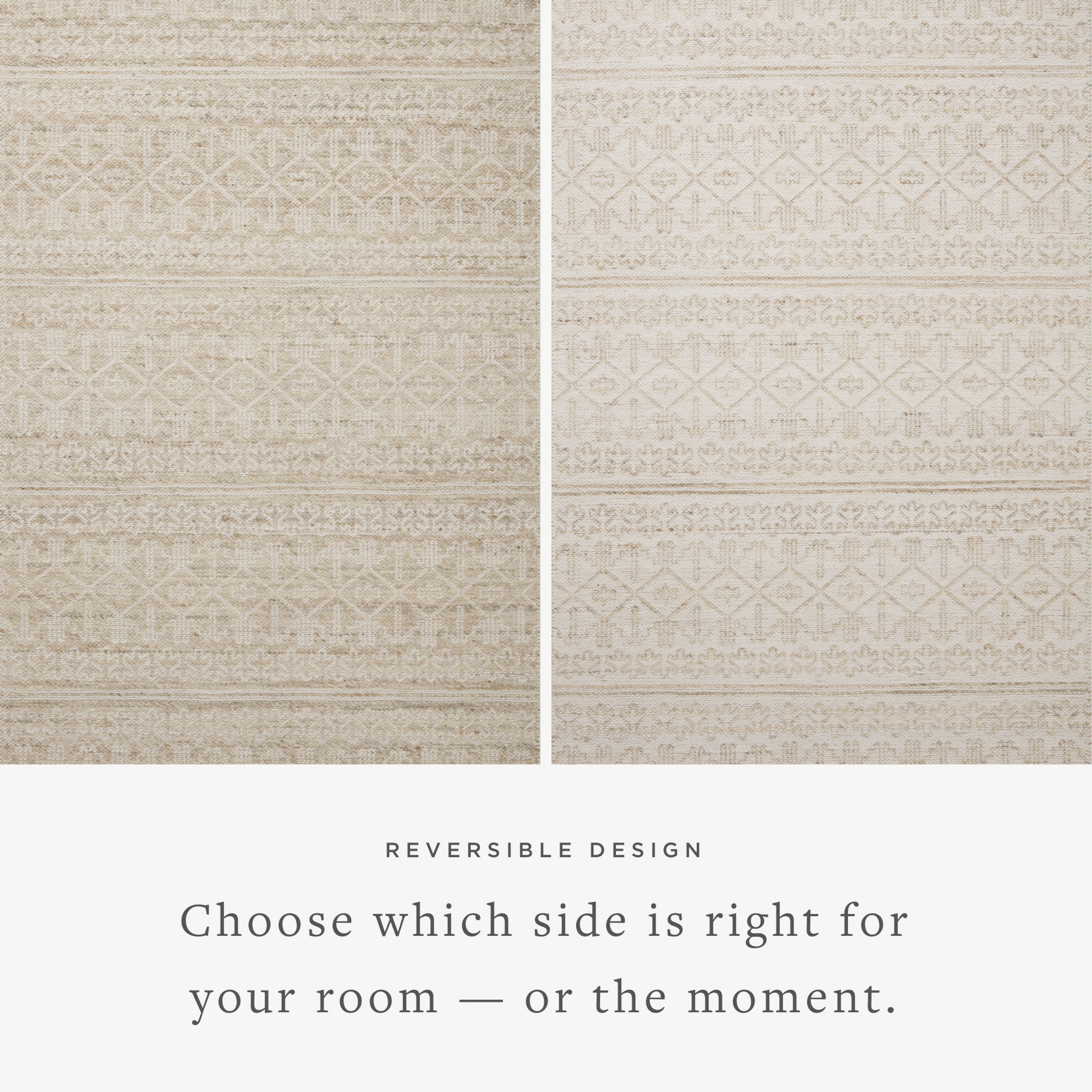Angela Rose x Loloi Rivers Sand / Ivory Rug 0-RUGS-patterned Loloi