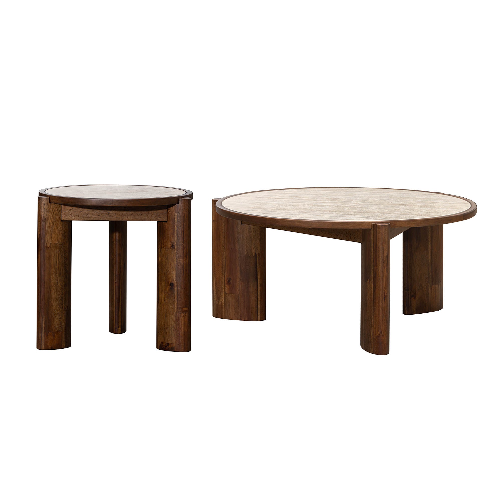 Roux Round Coffee Table FURNITURE - coffee tables LH IMPORTS