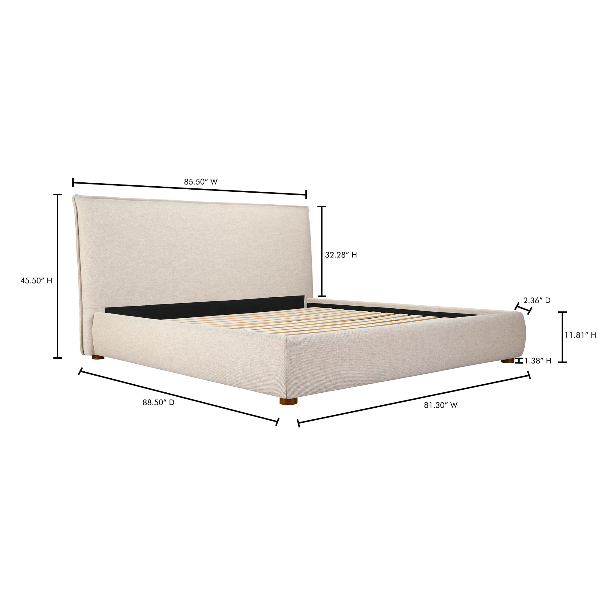 Lance Bed FURNITURE - bed Moe's Furniture
