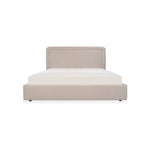 Siman Storage Bed FURNITURE - beds Moe's Furniture Beige Queen