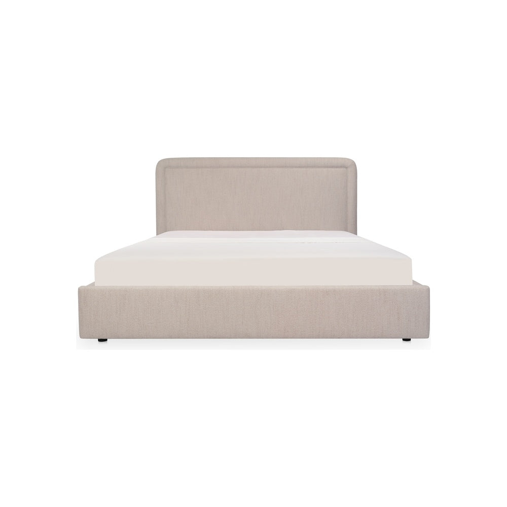 Siman Storage Bed FURNITURE - beds Moe's Furniture Beige King
