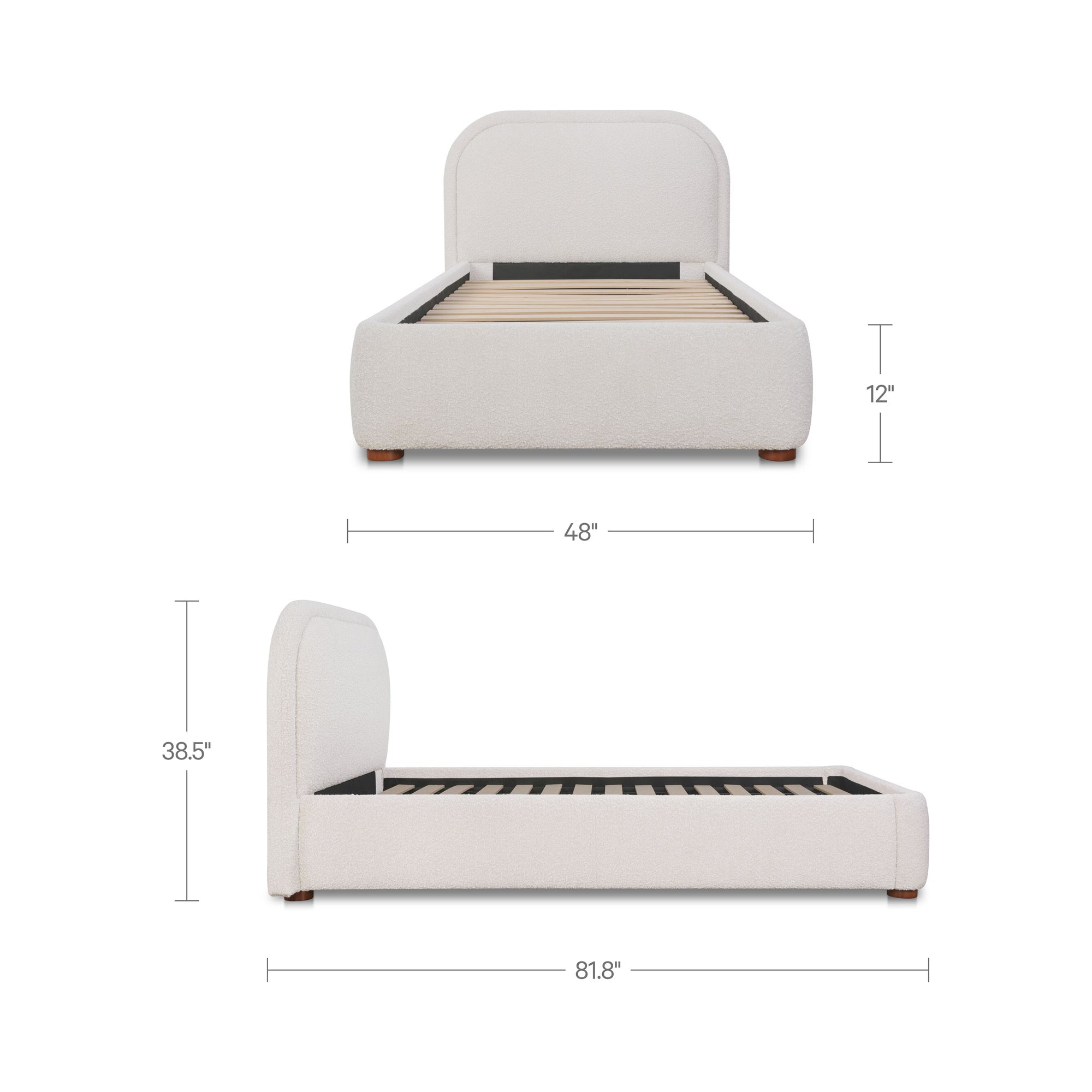 Colin Twin Bed FURNITURE - bed Moe's Furniture