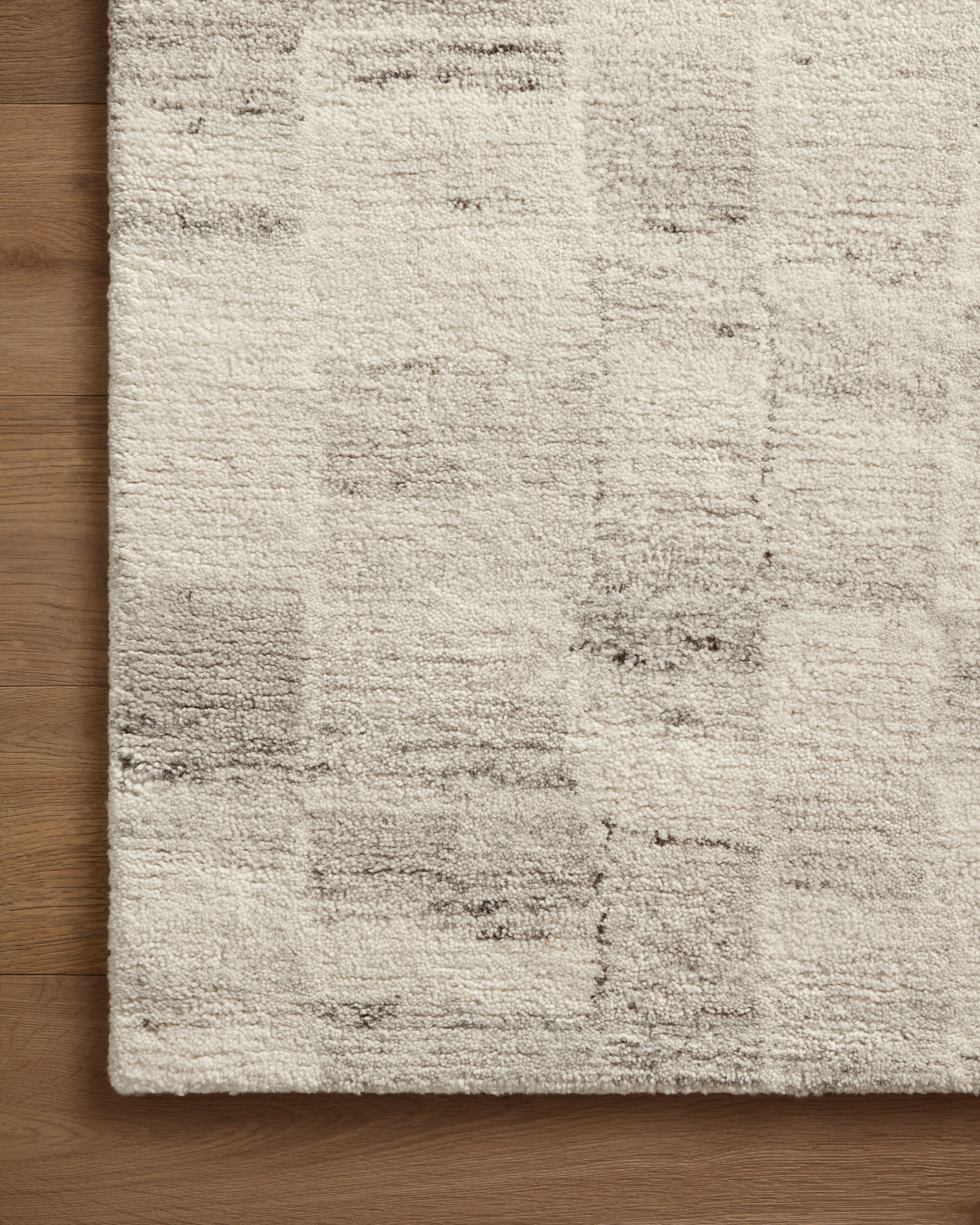Amber Lewis x Loloi Rocky Ivory / Silver Rug 1-natural fibre rugs Loloi