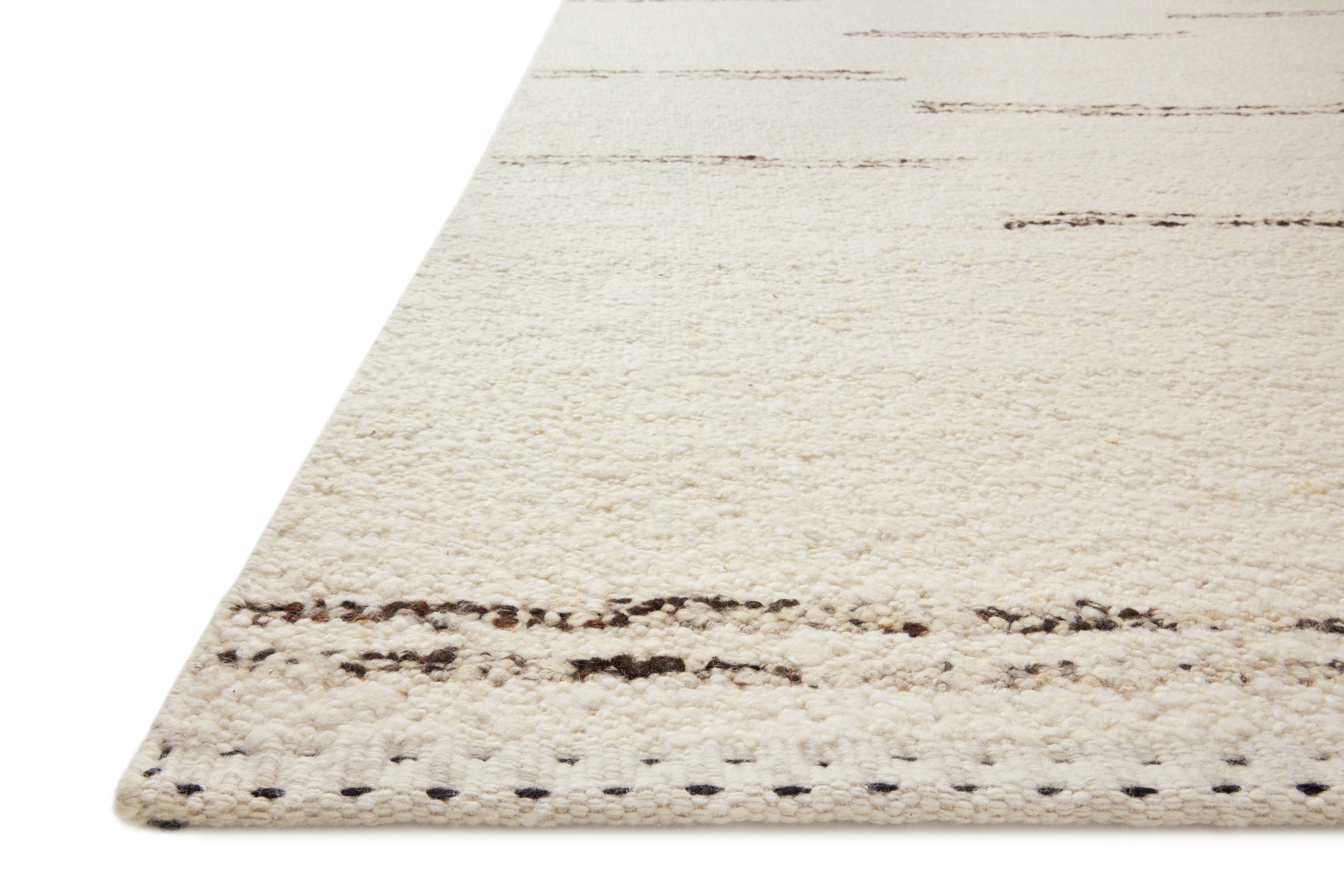 Loloi Roman Ivory / Granite Rug RUGS - wool Loloi