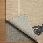 Brigette Romanek x Loloi Romi Oatmeal / Midnight Rug RUGS - wool Loloi