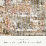 Chris Loves Julia x Loloi Rosemarie Sage / Blush Rug RUGS - patterned Loloi