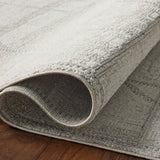 Loloi Roxie Ivory / Graphite Rug RUGS - synthetic Loloi 18" x 18"