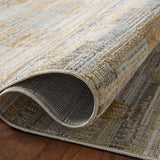 Loloi Roxie Granite / Gold Rug RUGS - synthetic Loloi