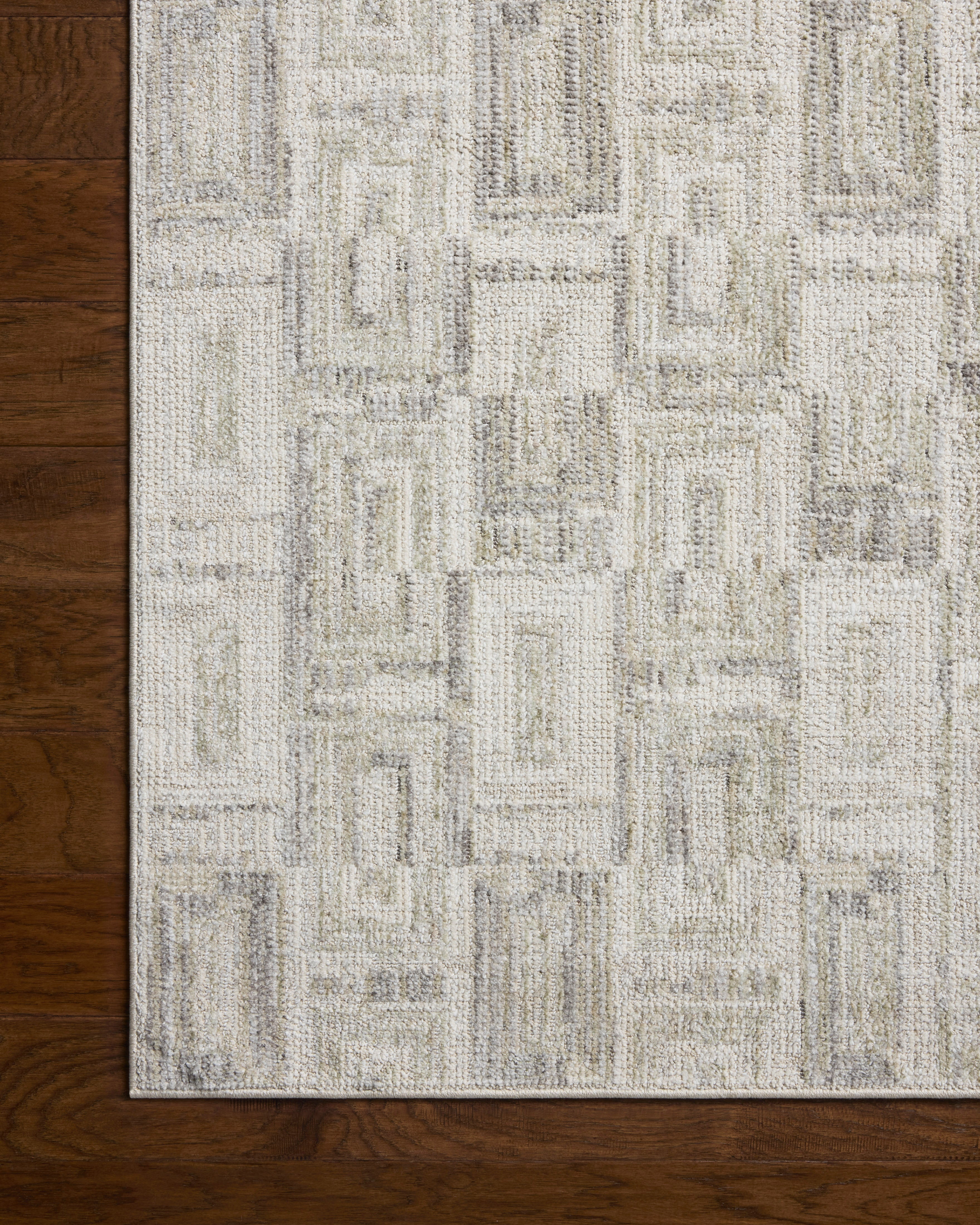 Loloi Roxie Bone / Sage Rug RUGS - synthetic Loloi