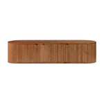Theo Media Bench FURNITURE - bench Moe's Furniture Brown