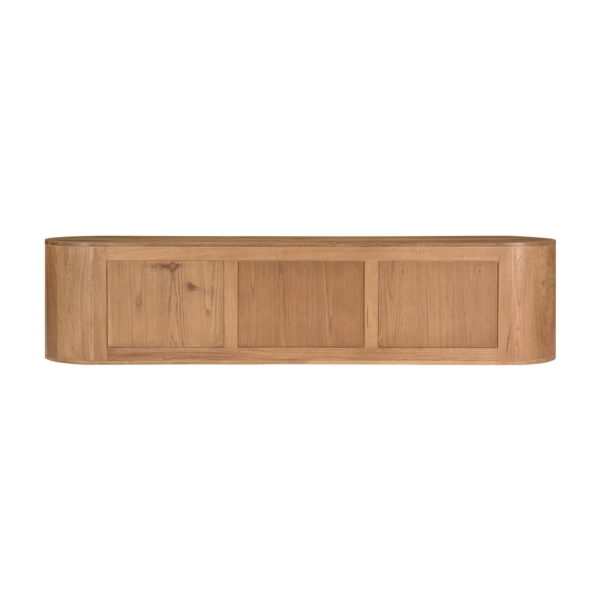 Theo Media Bench FURNITURE - bench Moe's Furniture Natural