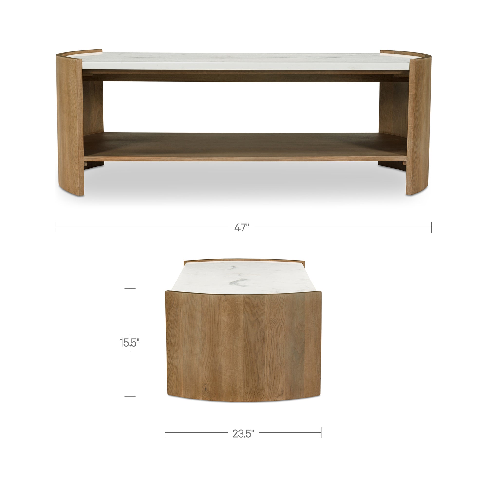 Fern Coffee Table FURNITURE - coffee table Moe's Furniture