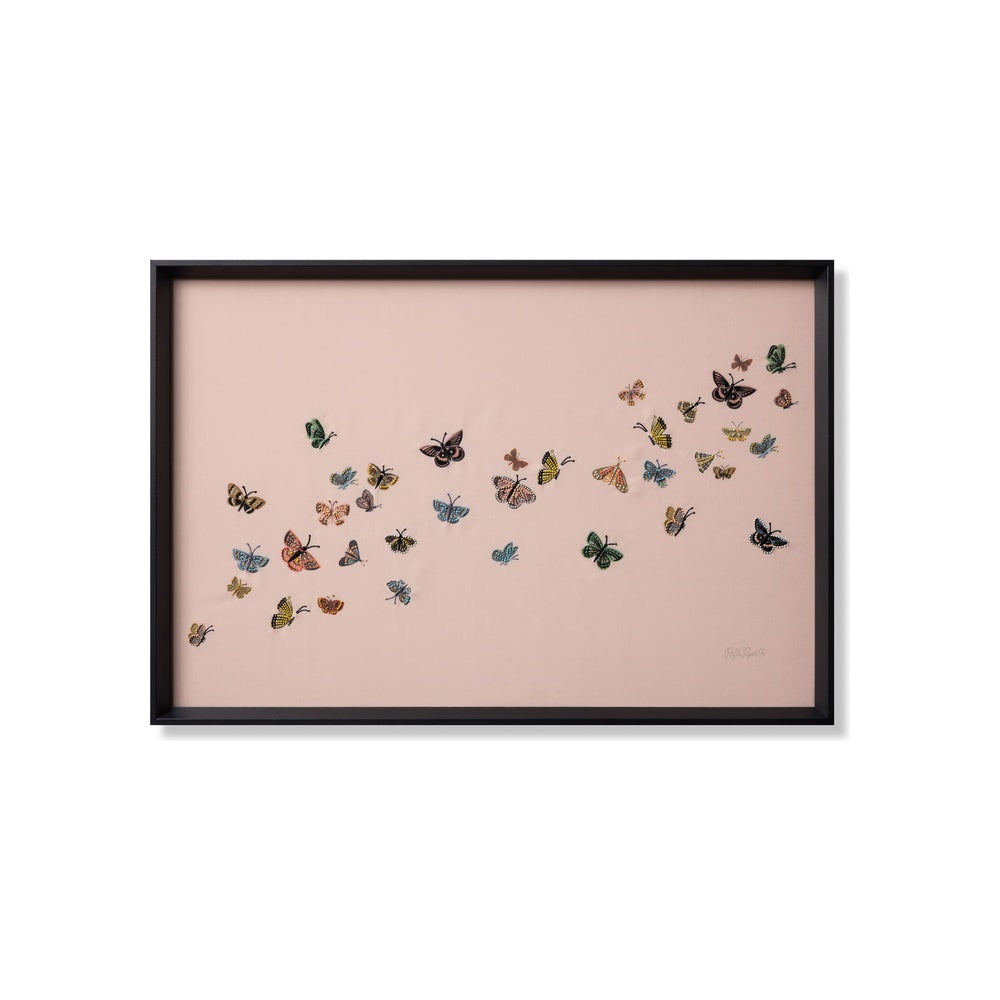 Rifle Paper Co. x Loloi Butterflies Wall Art ARTWORK - framed art Loloi