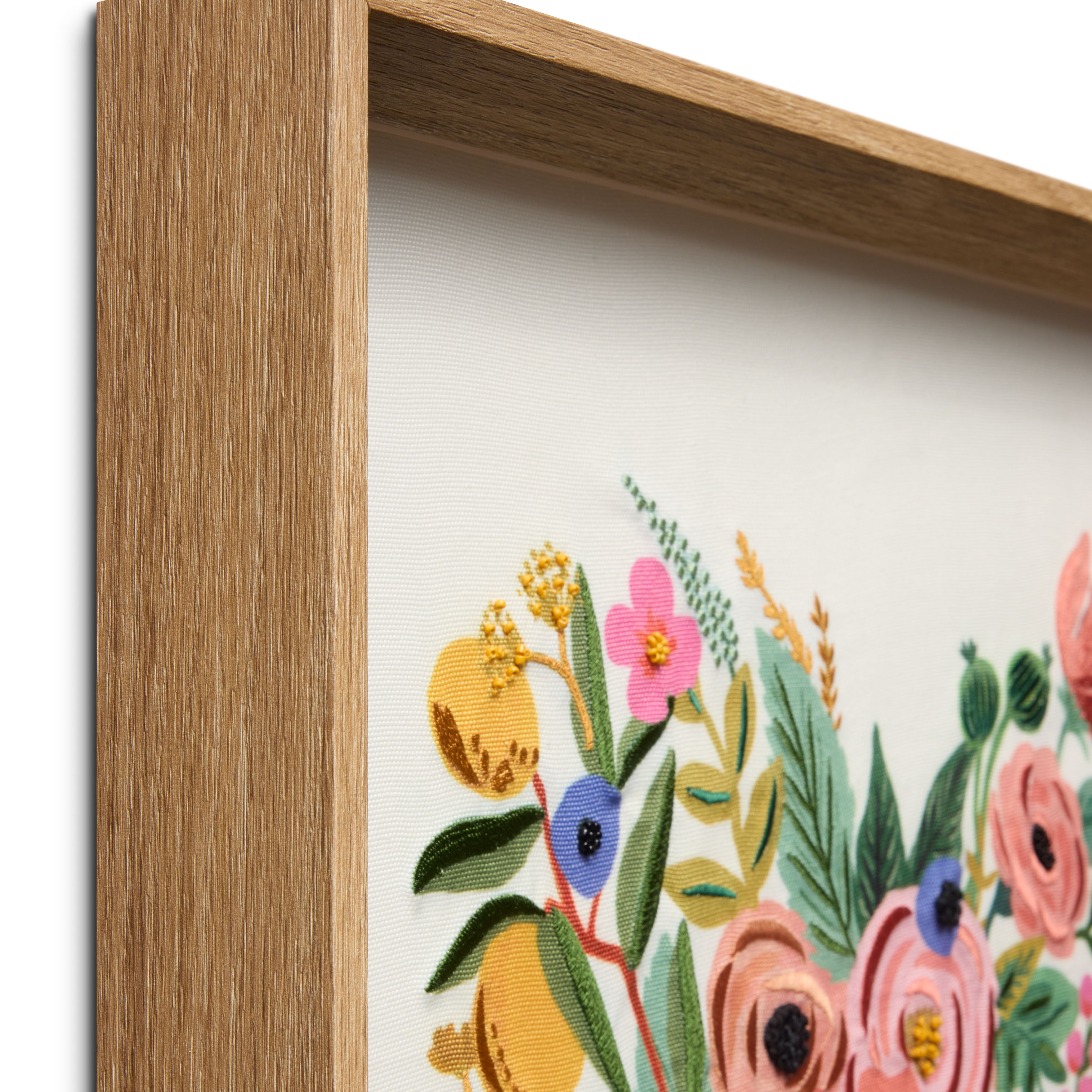 Rifle Paper Co. x Loloi Garden Party Heart Wall Art ARTWORK - framed art Loloi