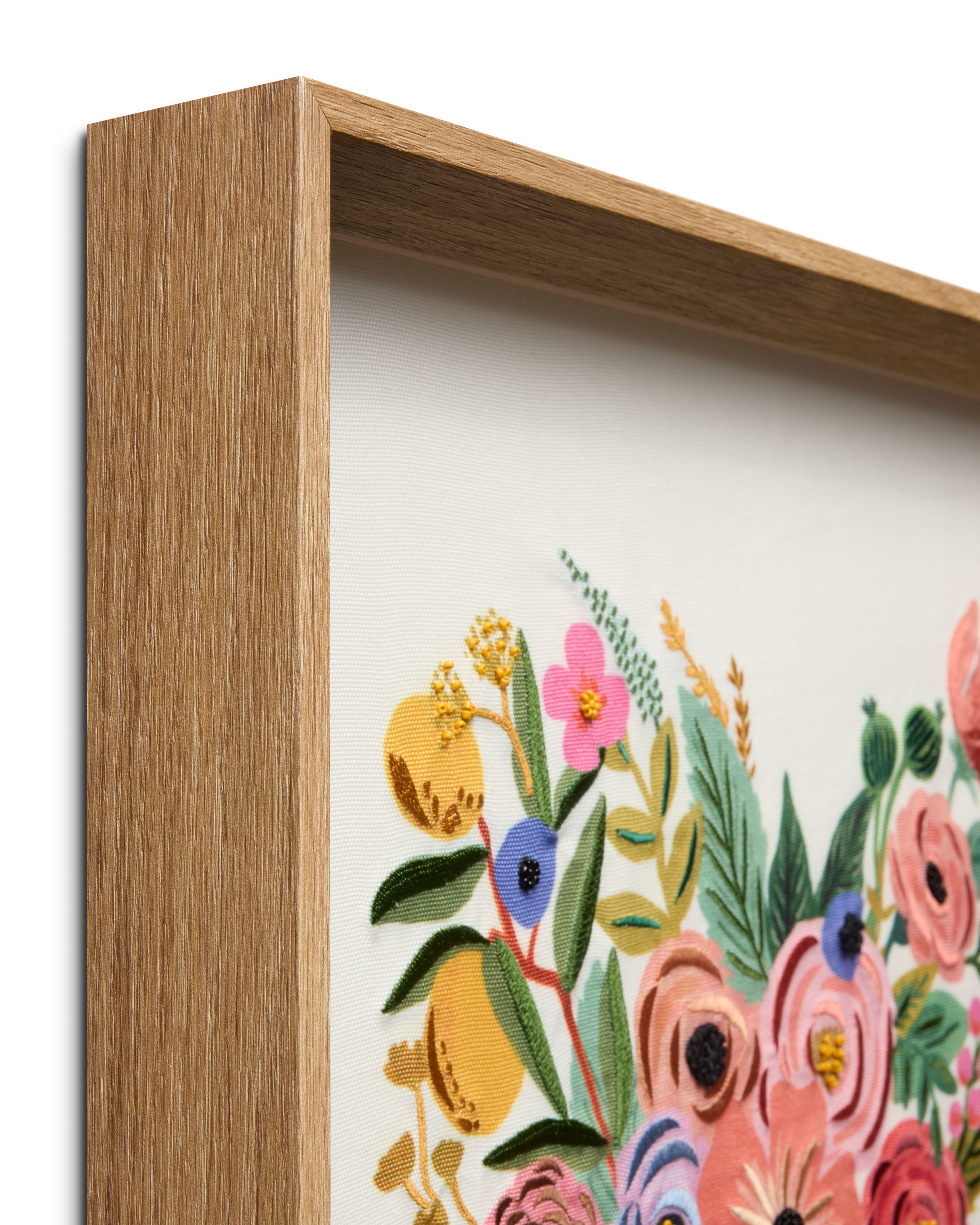 Rifle Paper Co. x Loloi Garden Party Heart Wall Art ARTWORK - framed art Loloi