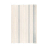 Swedish Stripe Handwoven Cotton Rug RUGS - cotton Dash & Albert Blue 2' x 3'