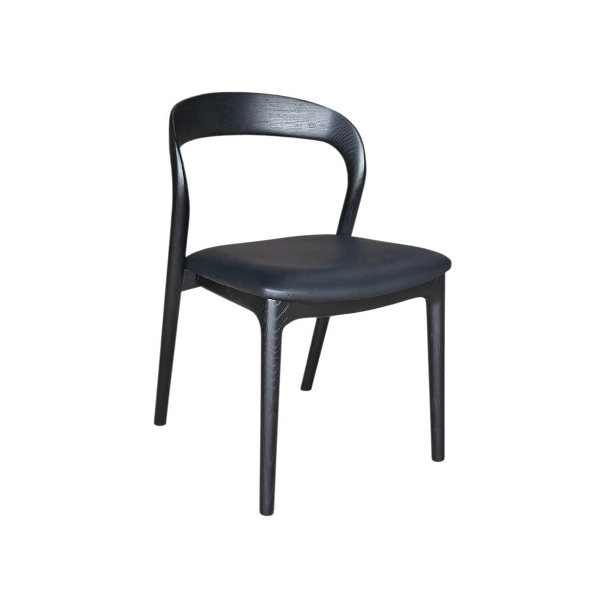 Rondo Dining Chair - set of 2 FURNITURE - dining chairs LH IMPORTS Black Frame