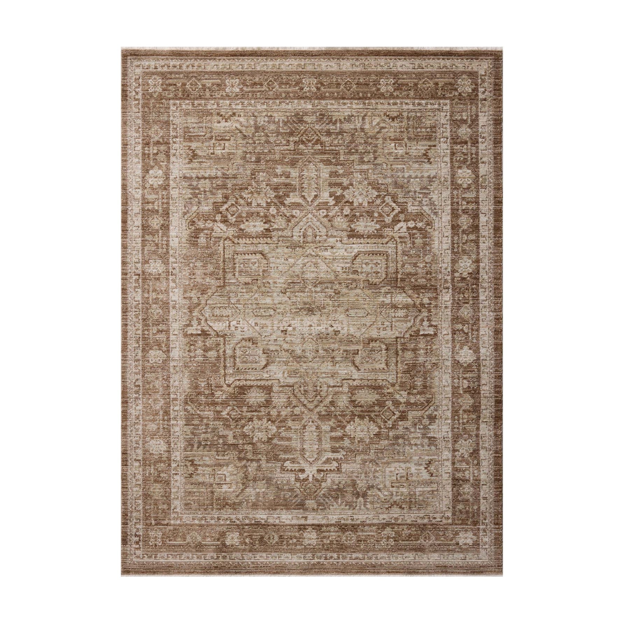 Amber Lewis x Loloi Rutherford Fawn / Natural Rug – 1