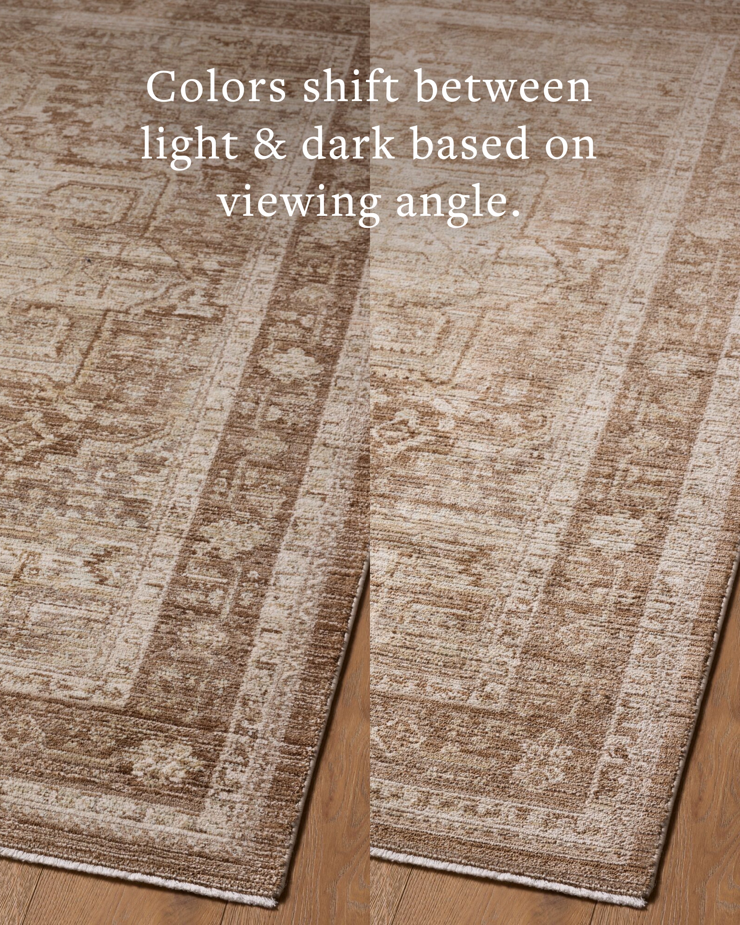 Amber Lewis x Loloi Rutherford Fawn / Natural Rug – 7
