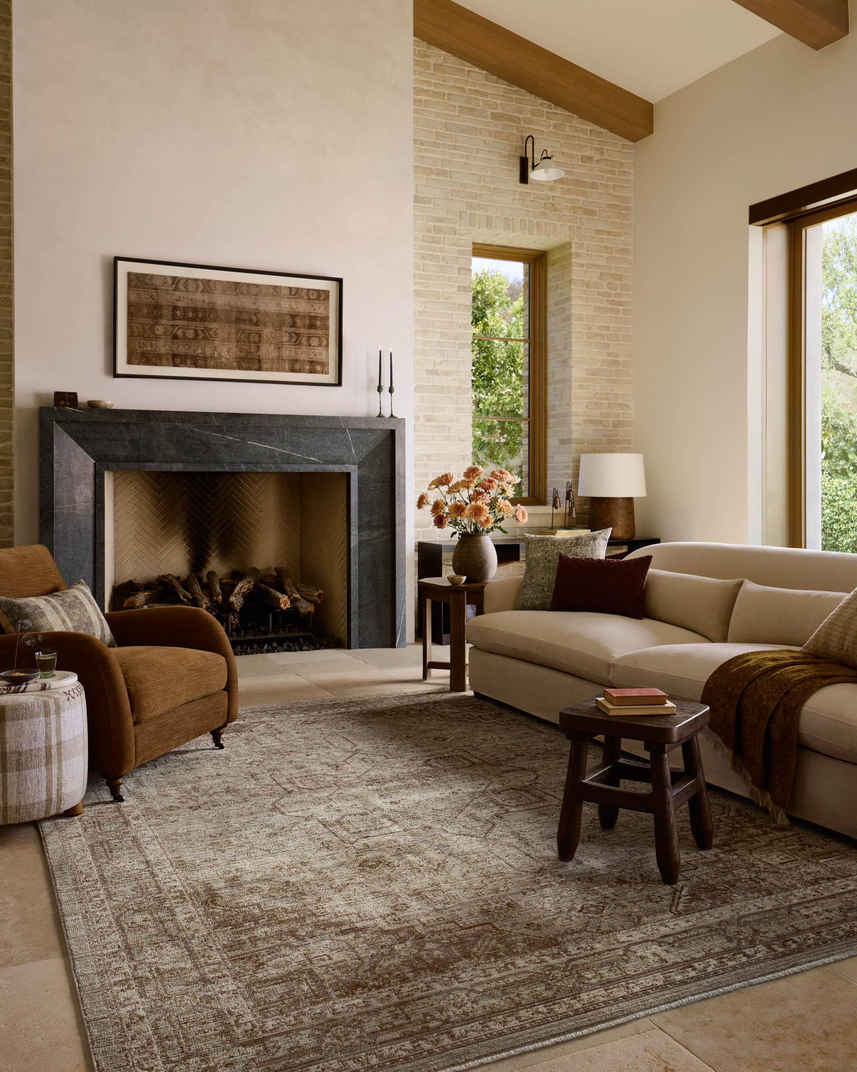 Amber Lewis x Loloi Rutherford Sage / Pebble Rug – 2