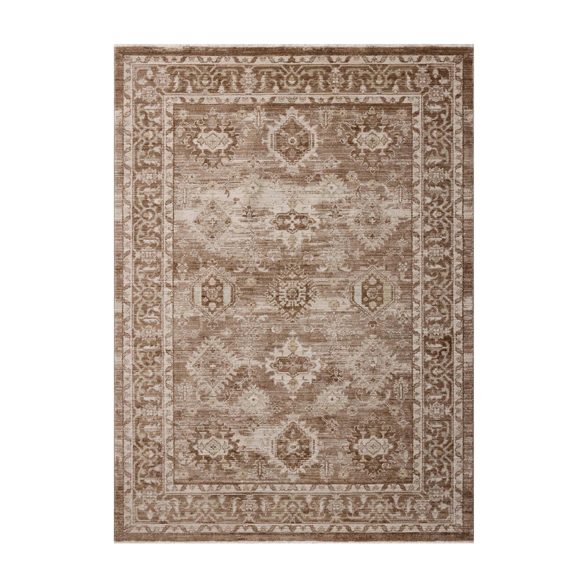 Amber Lewis x Loloi Rutherford Brown / Beige Rug – 1