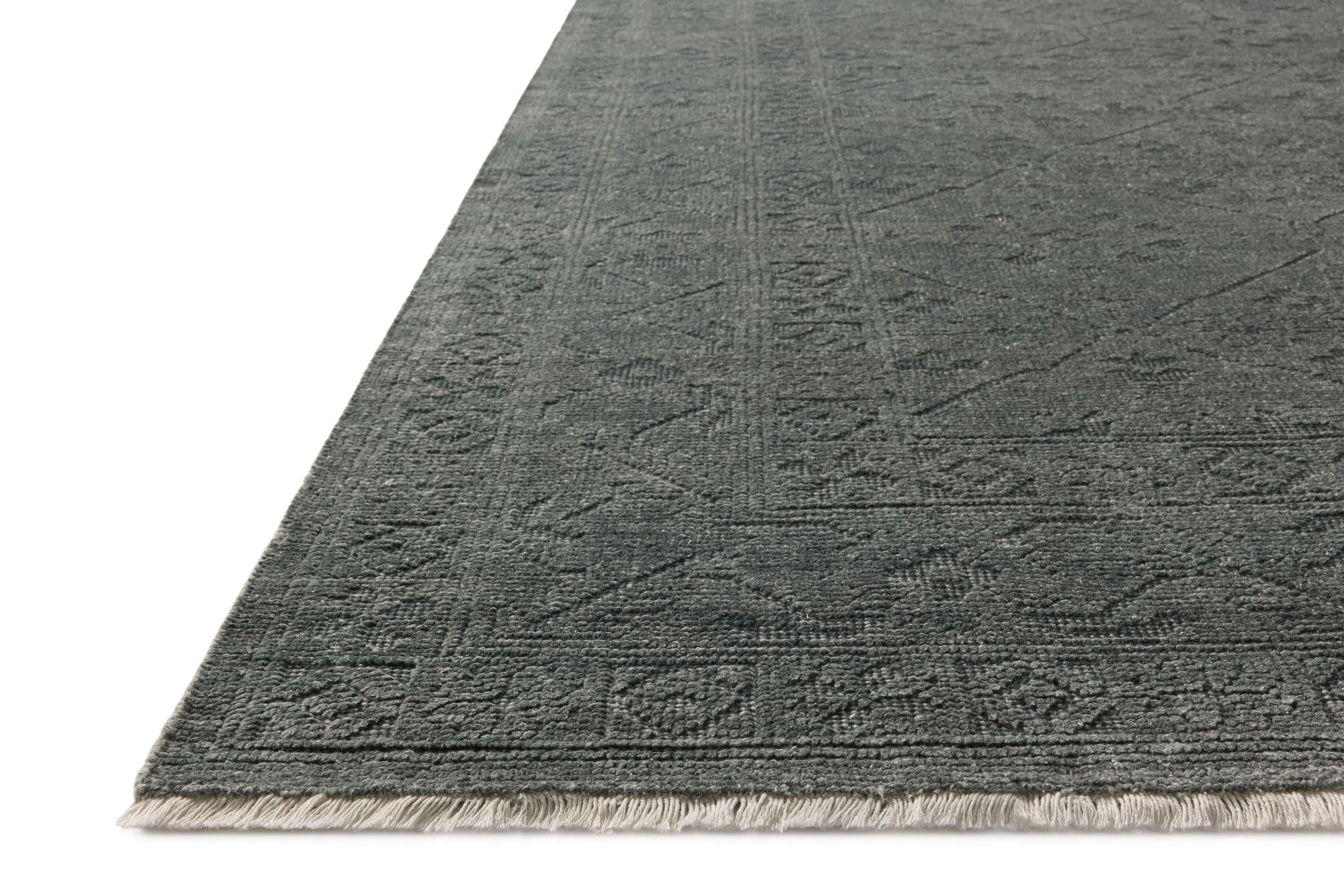 Magnolia Home by Joanna Gaines x Loloi Ruth Ocean / Midnight RUGS - patterned Loloi