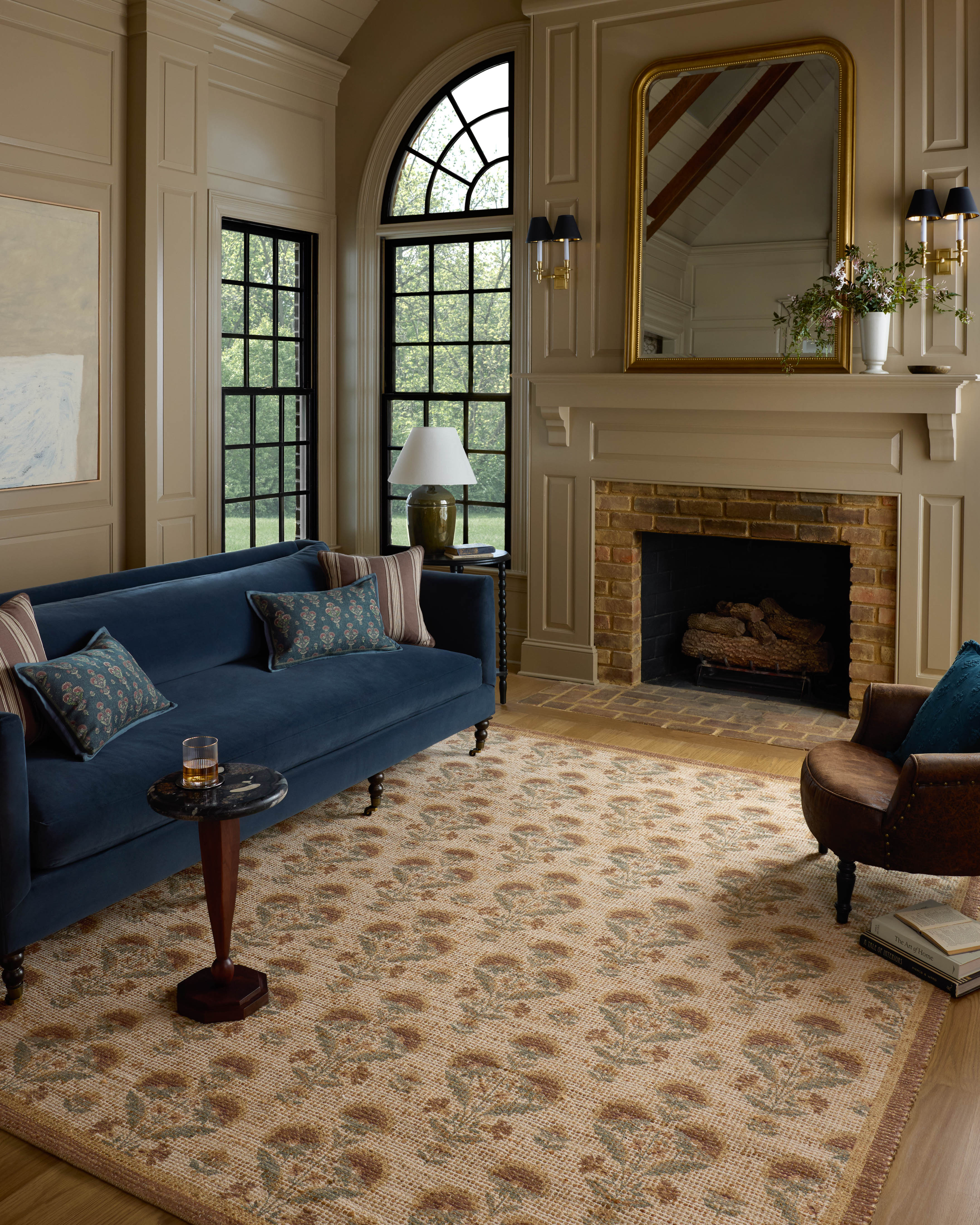IN STORE - Chris Loves Julia x Loloi Rue Wheat / Sage Rug IN STORE - rugs Loloi