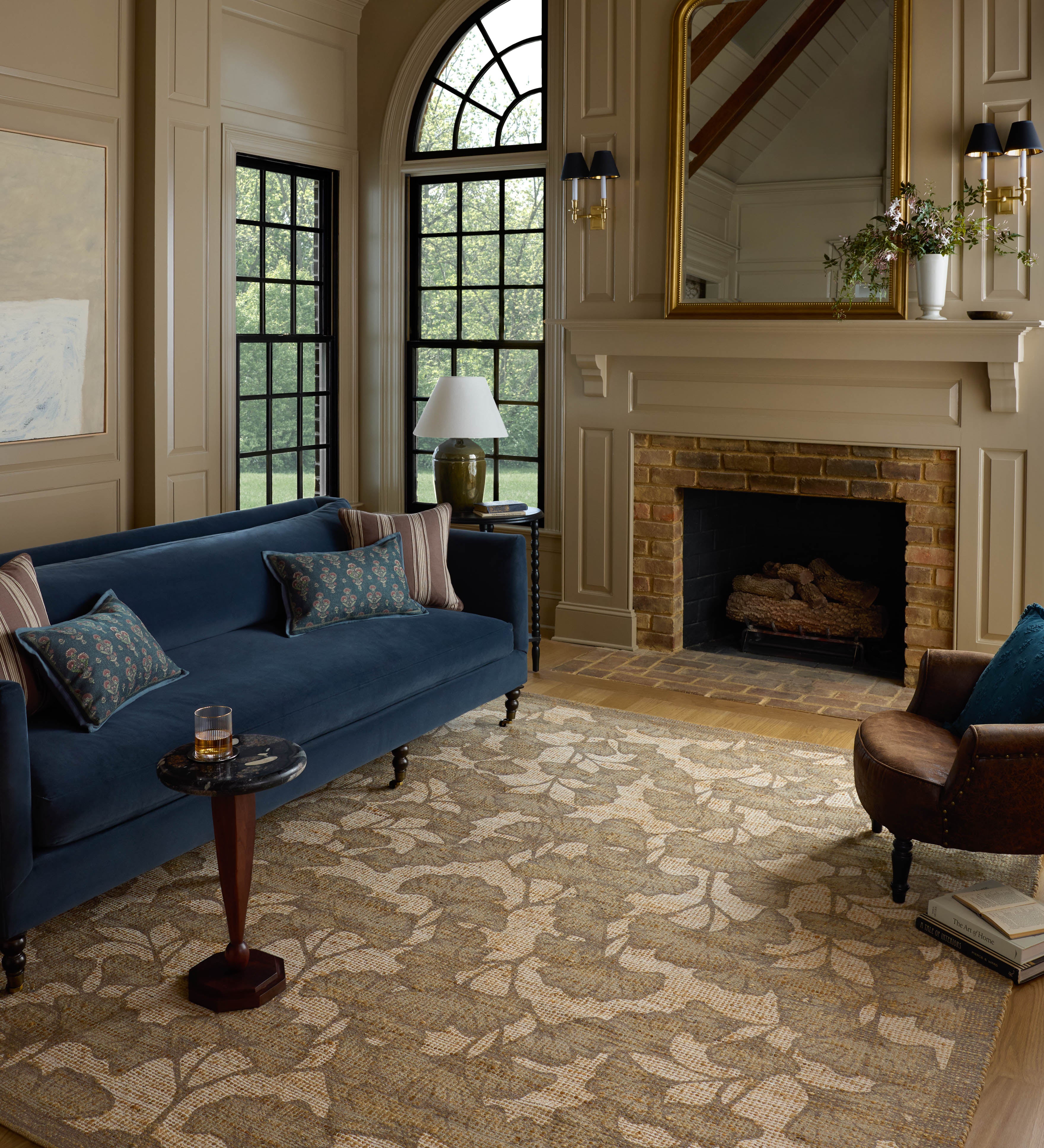 Chris Loves Julia x Loloi Rue Olive / Sage Rug RUGS - jute Loloi