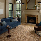 Chris Loves Julia x Loloi Rue Bark / Mocha Rug