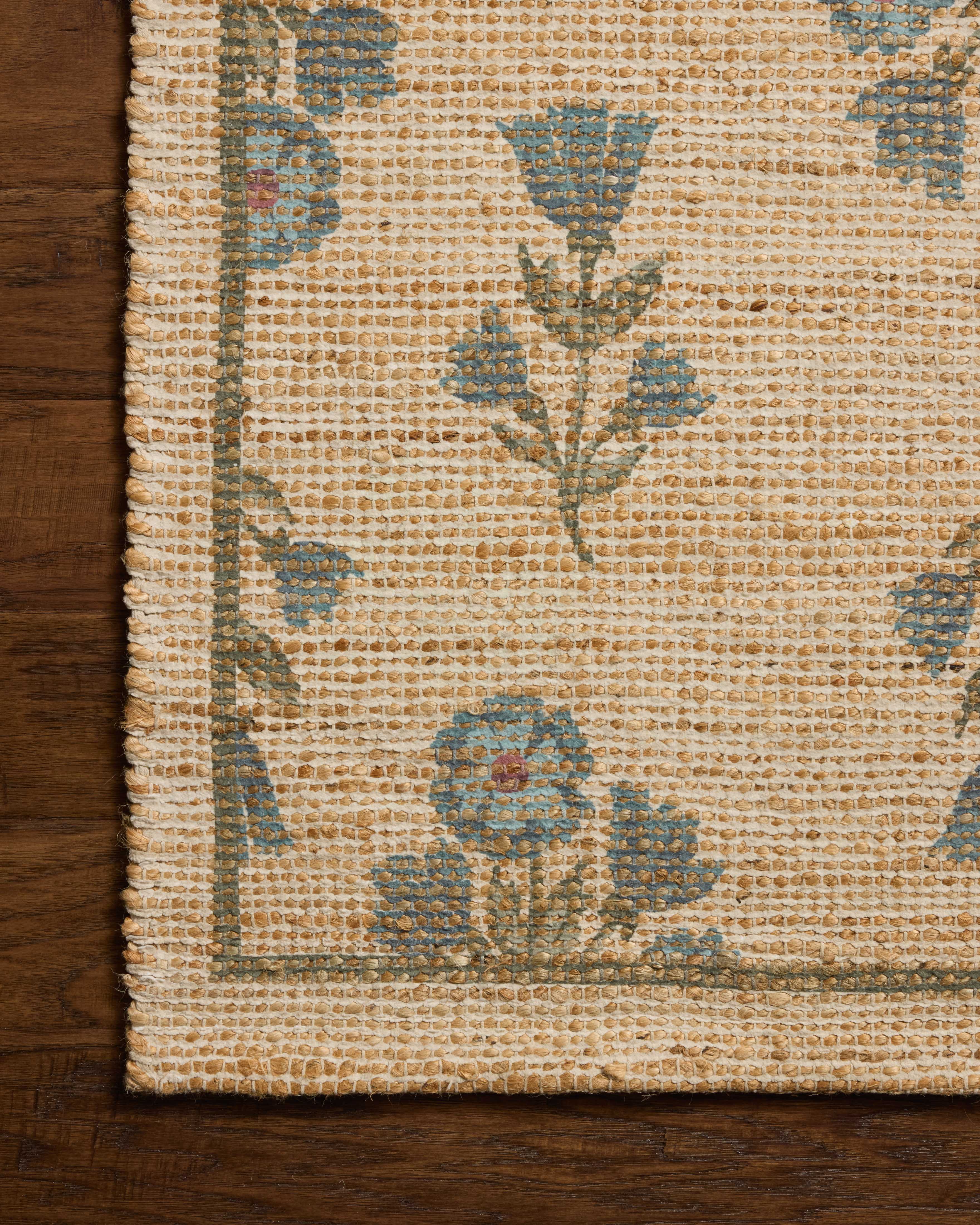 IN STORE - Chris Loves Julia x Loloi Rue Moss / Blue Rug IN STORE - rugs Loloi