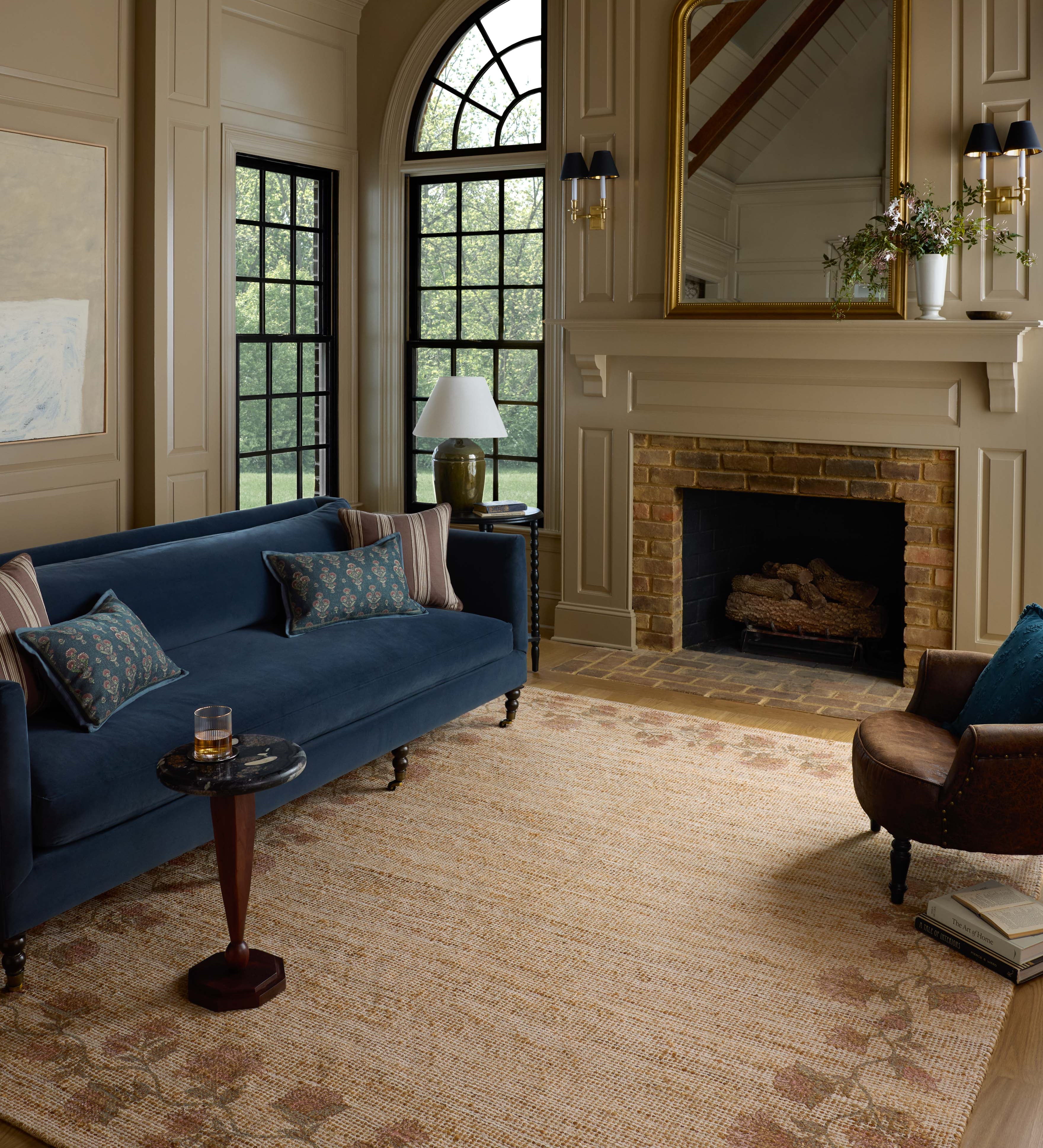 Chris Loves Julia x Loloi Rue Natural / Multi Rug RUGS - jute Loloi