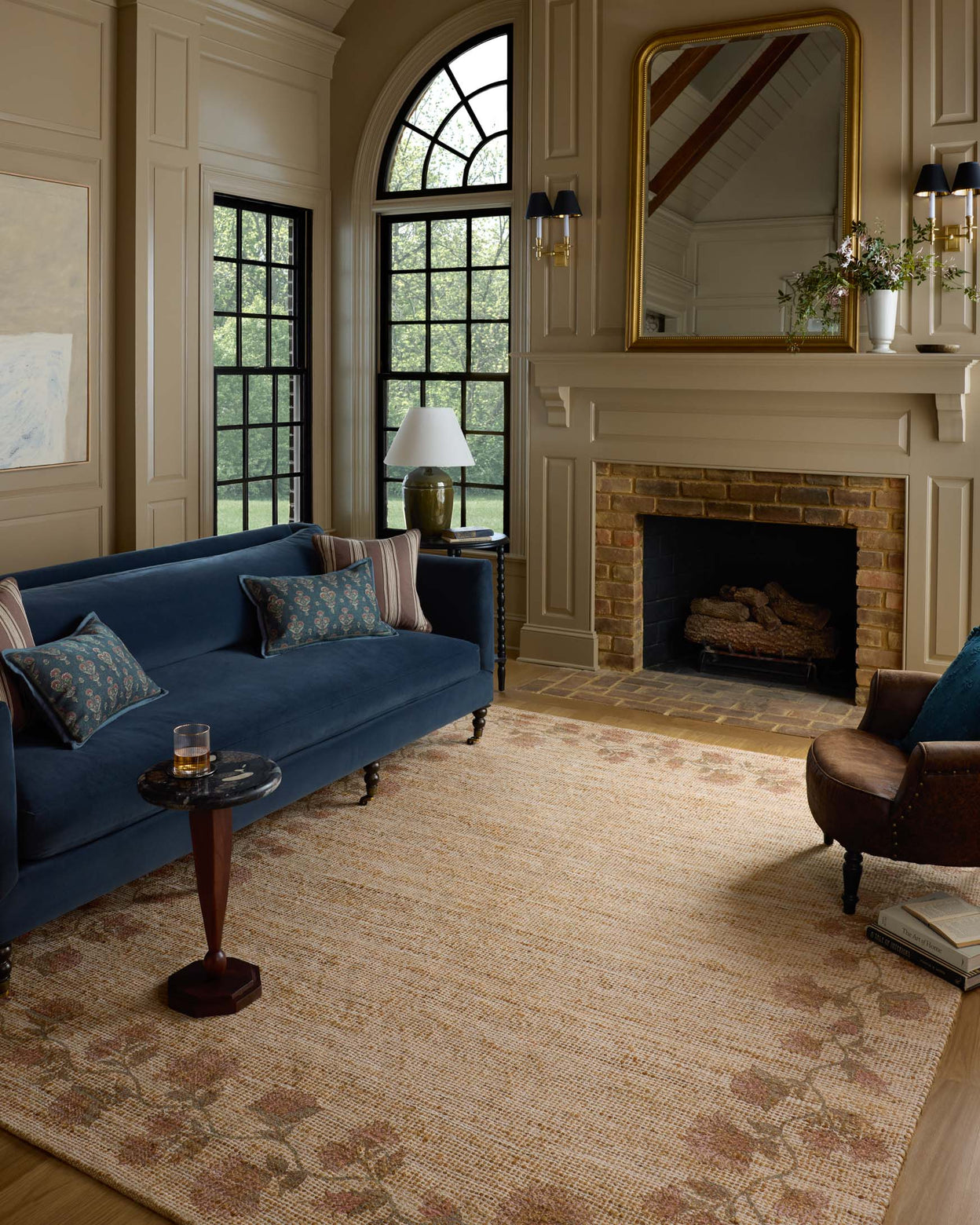 Chris Loves Julia x Loloi Rue Natural / Multi Rug RUGS - jute Loloi