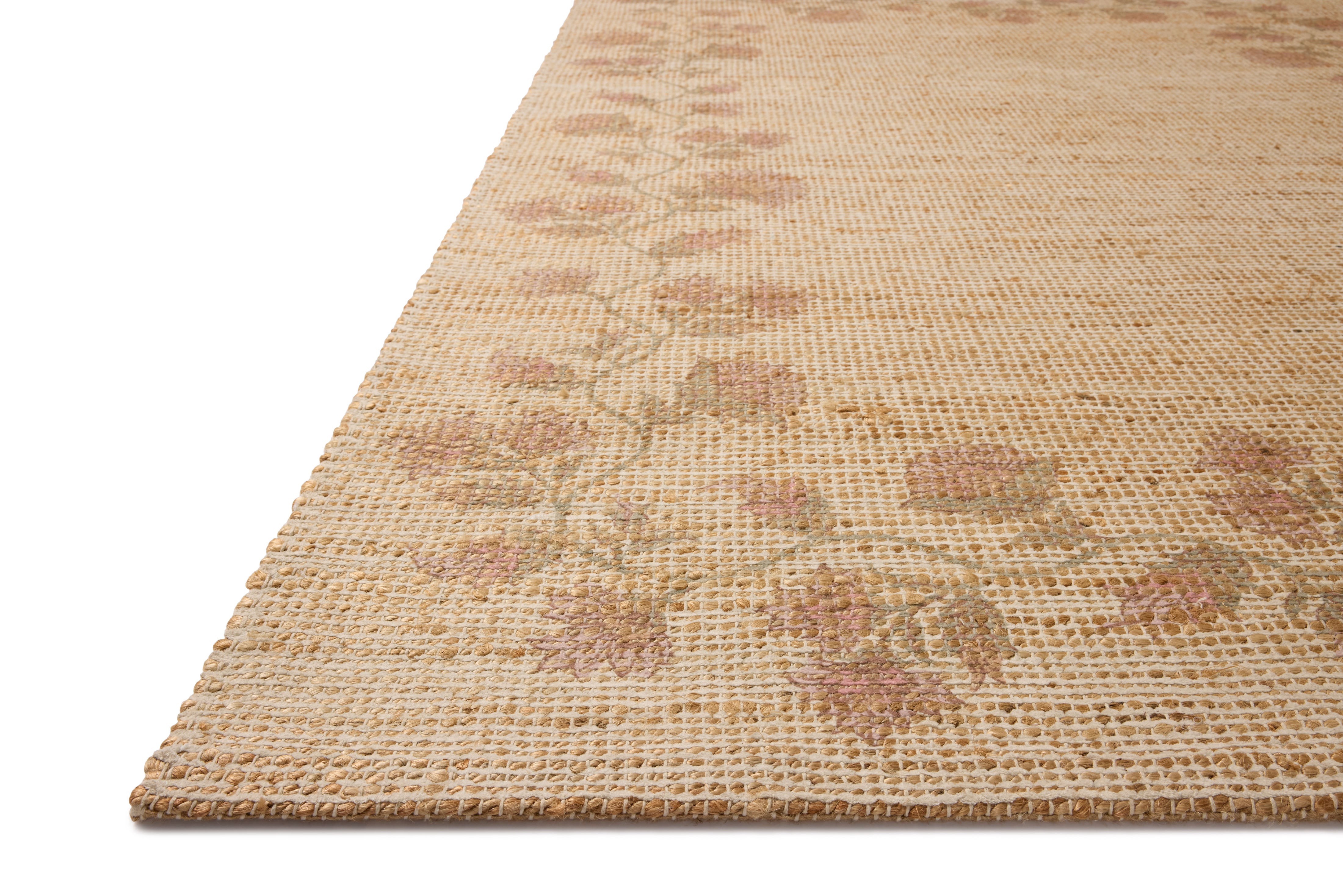 Chris Loves Julia x Loloi Rue Natural / Multi Rug RUGS - jute Loloi