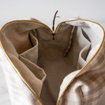 Rug & Weave made Gingham Linen Bag Toiletry Bag Rug & Weave